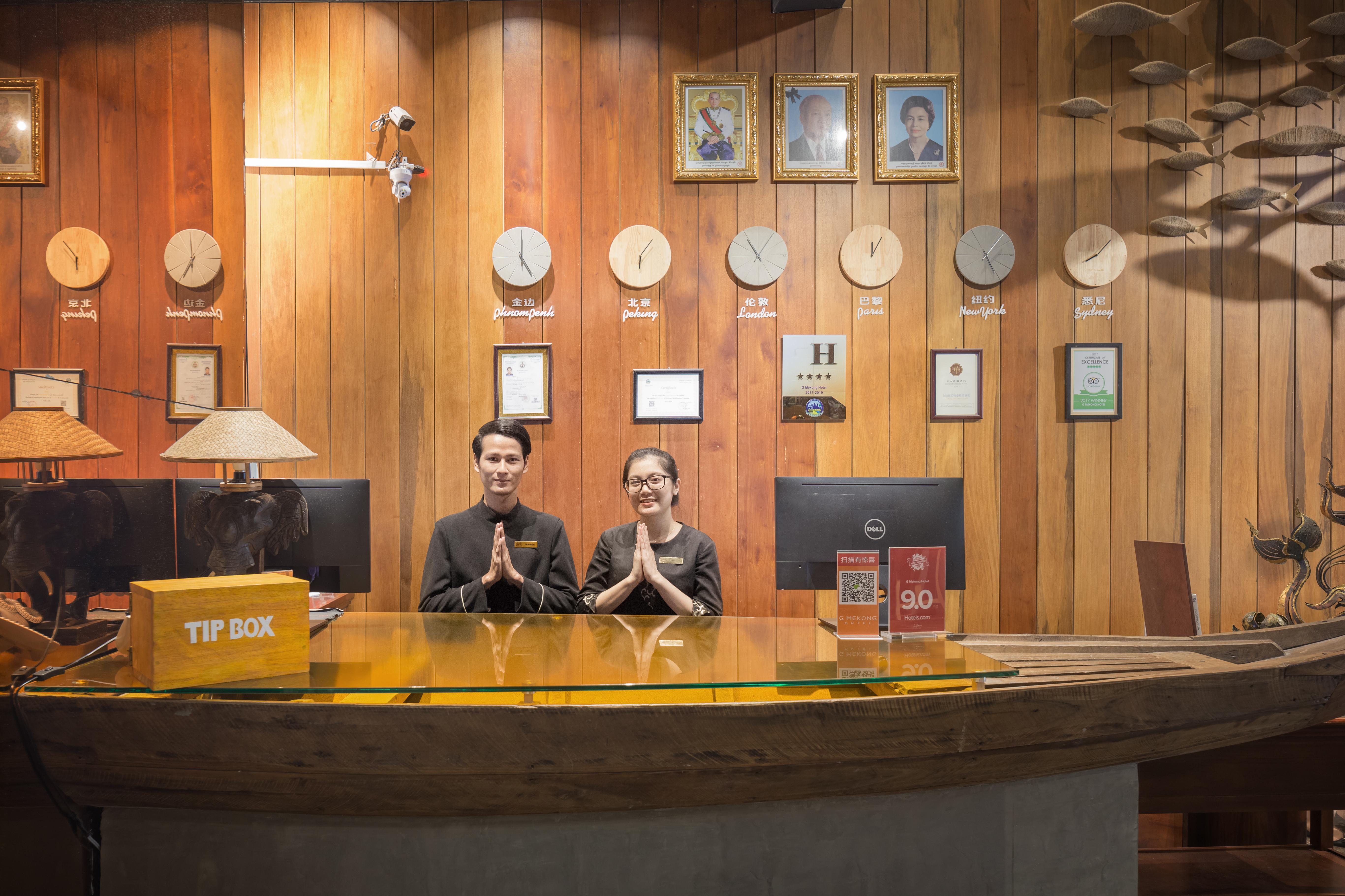 פנום פן G Mekong Hotel Phom Penh מראה חיצוני תמונה